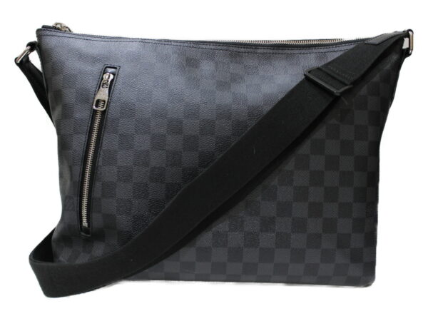 imgrc0078866604 Louis Vuitton Mick MM Damier Graphite Shoulder Bag Black