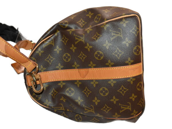 imgrc0078872879 Louis Vuitton Keepall Bandouliere 50 Travel Bag Monogram Brown