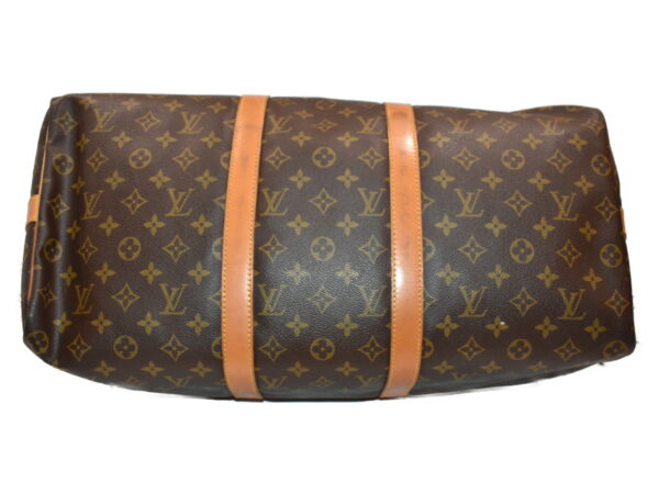 imgrc0078872881 Louis Vuitton Keepall Bandouliere 50 Travel Bag Monogram Brown