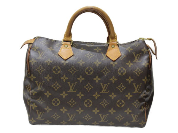 imgrc0078970859 Louis Vuitton Speedy 30 Monogram Handbag Brown