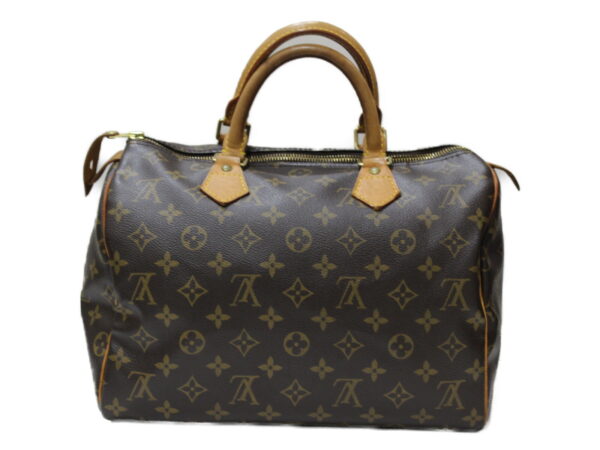 imgrc0078970862 Louis Vuitton Speedy 30 Monogram Handbag Brown