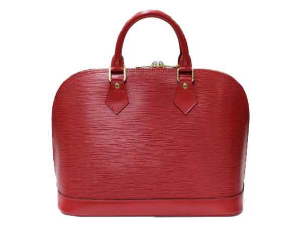 imgrc0078973571 Louis Vuitton Alma Epi Handbag Red