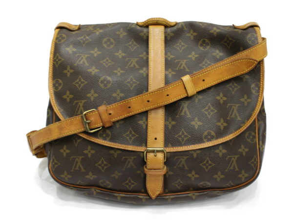 imgrc0078986234 Louis Vuitton Saumur 35 Monogram Shoulder Bag