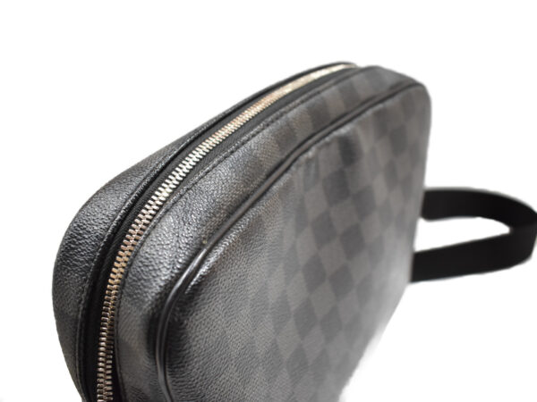 imgrc0079098491 Louis Vuitton Dayton PM Damier Graphite Shoulder Bag Black Gray