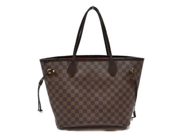 imgrc0079182916 Louis Vuitton Neverfull MM Damier Canvas Tote Bag Red