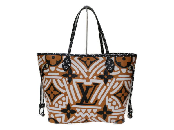 imgrc0079205285 Louis Vuitton Neverfull MM Monogram Giant Tote Bag Crème