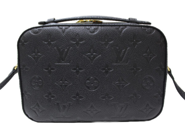 imgrc0079205516 Louis Vuitton Pochette Saintonge Empreinte Shoulder Bag Black