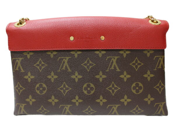 imgrc0079212248 Louis Vuitton Pallas Chain Monogram Red Shoulder Bag