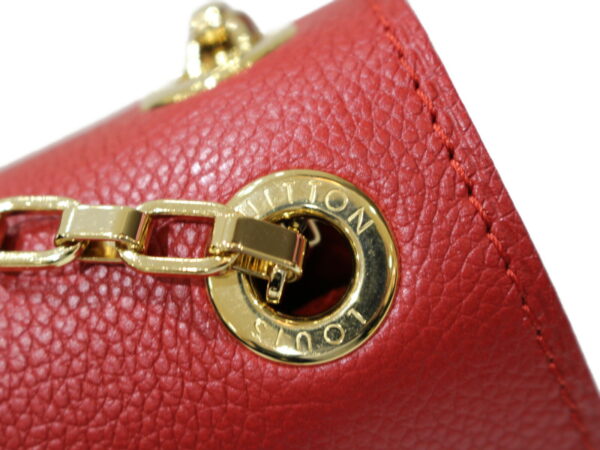 imgrc0079212257 Louis Vuitton Pallas Chain Monogram Red Shoulder Bag