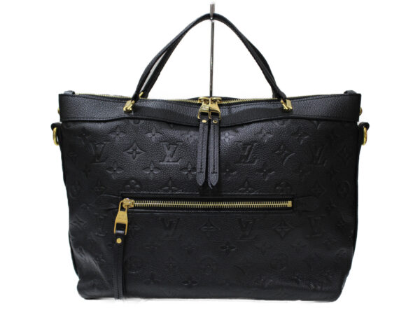 imgrc0079239343 Louis Vuitton Bastille PM Empreinte Handbag Noir