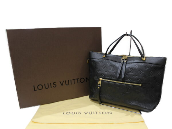 imgrc0079239360 Louis Vuitton Bastille PM Empreinte Handbag Noir