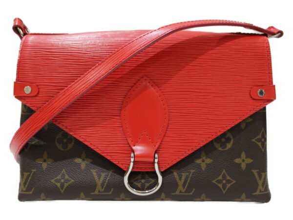 imgrc0079239399 Louis Vuitton Saint Michel Epi x Monogram Shoulder Bag