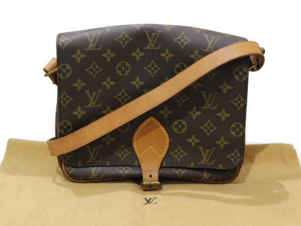 imgrc0079249059 Louis Vuitton Cartesiere GM Monogram Shoulder Bag Brown