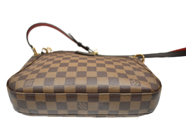 imgrc0079257252 Louis Vuitton South Bank Damier Canvas Shoulder Bag Red