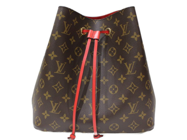 imgrc0079258109 Louis Vuitton Neo Noe Monogram Coquelicot Shoulder Bag