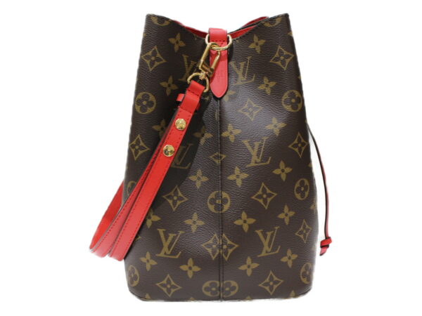 imgrc0079258110 Louis Vuitton Neo Noe Monogram Coquelicot Shoulder Bag