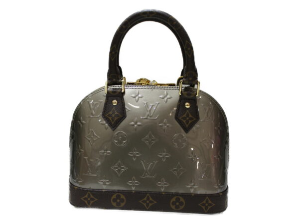 imgrc0079258246 Louis Vuitton Alma BB Vernis Monogram Epi Khaki Handbag