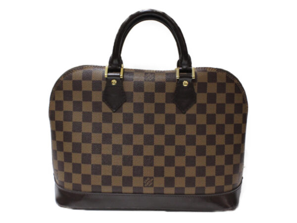 imgrc0079293250 Louis Vuitton Alma Damier Ebene 2WAY Bag Brown