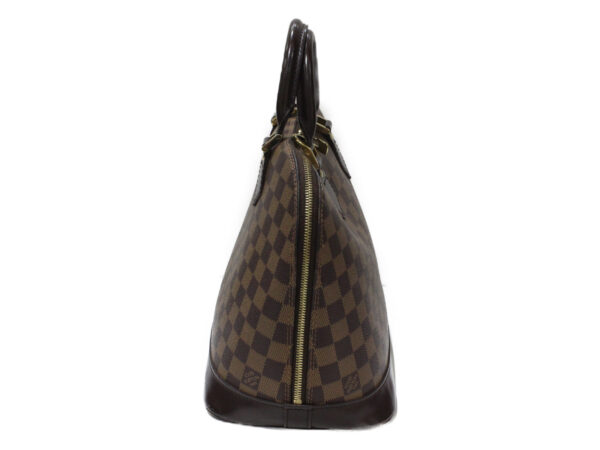 imgrc0079293251 Louis Vuitton Alma Damier Ebene 2WAY Bag Brown