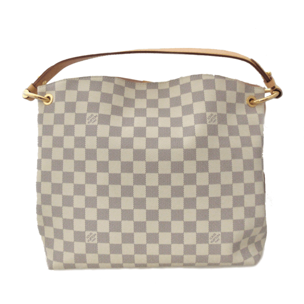 imgrc0079294212 Louis Vuitton Graceful PM Handbag Damier Canvas White