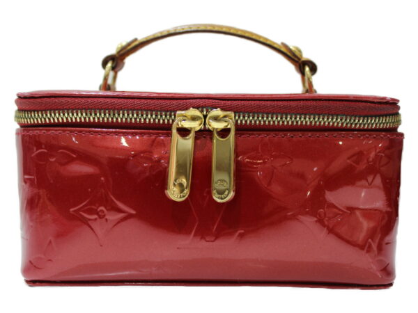 imgrc0079294685 Louis Vuitton Jewelry Case Vernis Red Pouch