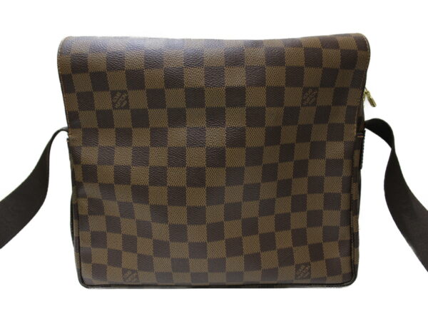 imgrc0079325917 Louis Vuitton Naviglio Damier Shoulder Bag Brown