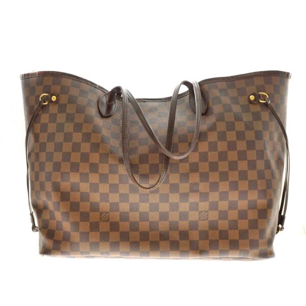 imgrc0079326701 Louis Vuitton Neverfull GM Tote Bag Damier Ebene Brown