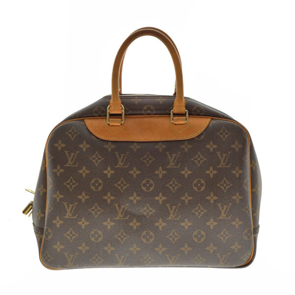 imgrc0079339101 Louis Vuitton Deauville Handbag Monogram Canvas Brown