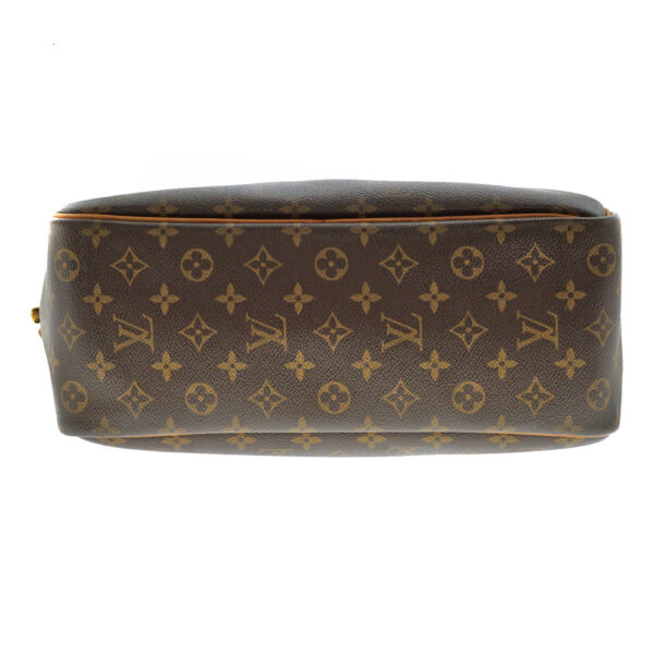 imgrc0079339102 Louis Vuitton Deauville Handbag Monogram Canvas Brown