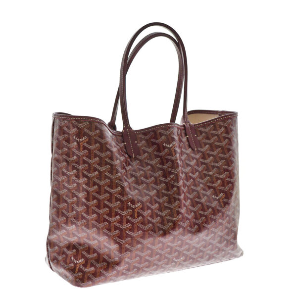 imgrc0079340852 Goyard Saint Louis PM Tote Bag Canvas Herringbone Purple