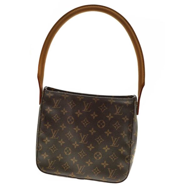 imgrc0079428615 Louis Vuitton Looping MM Shoulder Bag Monogram Canvas Brown