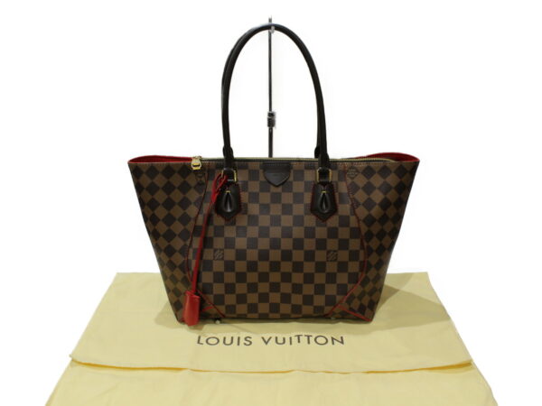 imgrc0079446287 Louis Vuitton Kaisa Tote MM Damier Red