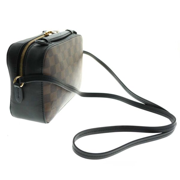 imgrc0079536904 Louis Vuitton Santa Monica Shoulder Bag Damier Canvas Brown Black