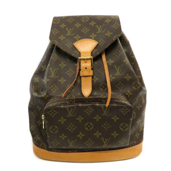 imgrc0079573098 Louis Vuitton Monsouris GM Backpack Monogram Canvas Brown