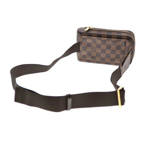 imgrc0079580690 Louis Vuitton Jeronimos Damier Canvas Waist Pouch Brown