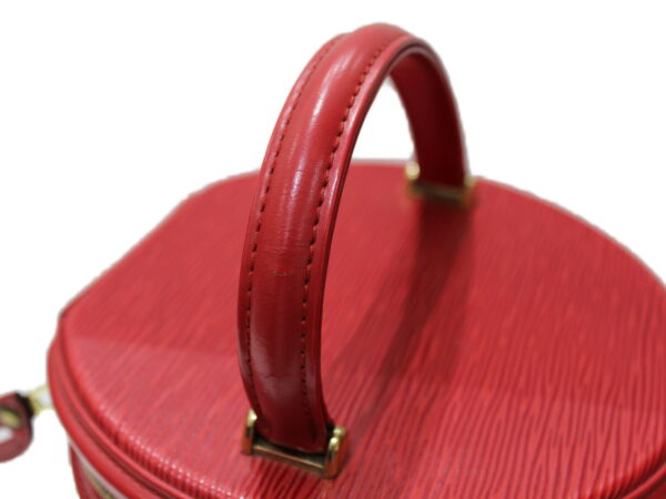 imgrc0079591616 Louis Vuitton Cannes Epi Handbag Red