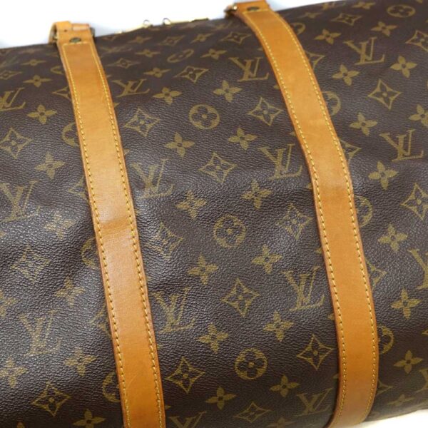 imgrc0079593628 Louis Vuitton Keepall Bandouliere 50 Bag Monogram Canvas Brown