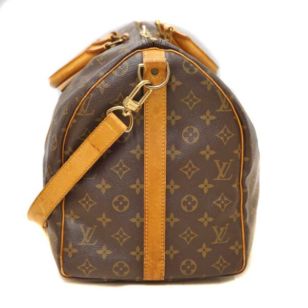 imgrc0079593633 Louis Vuitton Keepall Bandouliere 50 Bag Monogram Canvas Brown