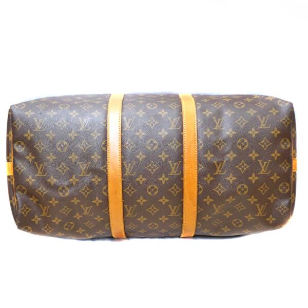 imgrc0079593634 Louis Vuitton Keepall Bandouliere 50 Bag Monogram Canvas Brown