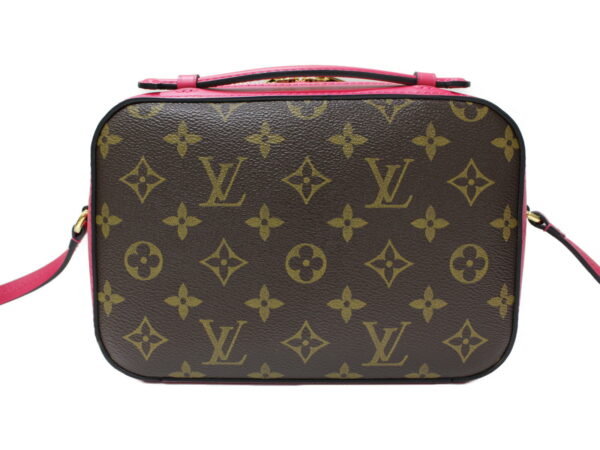 imgrc0079601044 Louis Vuitton Saintonge Monogram Shoulder Bag Pink