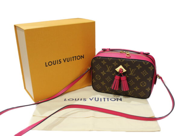 imgrc0079601056 Louis Vuitton Saintonge Monogram Shoulder Bag Pink