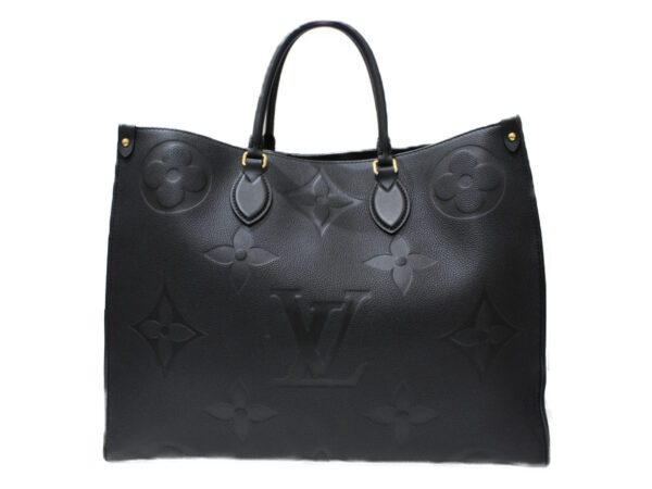 imgrc0079624568 Louis Vuitton On the Go GM Empreinte Tote Bag Noir