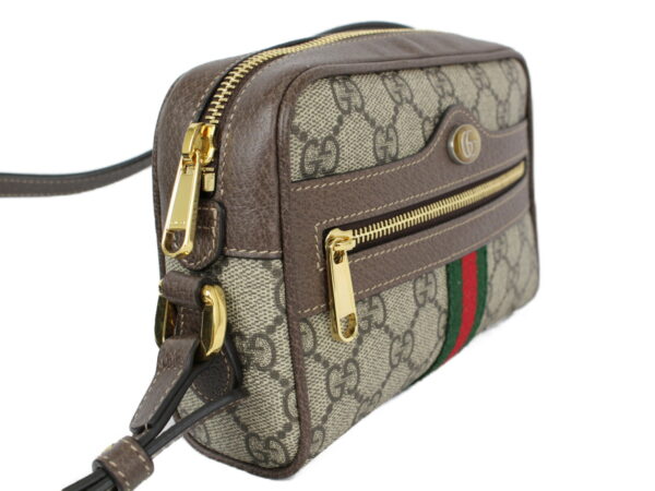 imgrc0079634954 Gucci GG Supreme Mini Shoulder Bag Beige