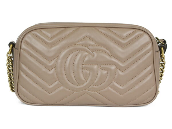 imgrc0079635911 Gucci GG Marmont Quilted Shoulder Bag Beige