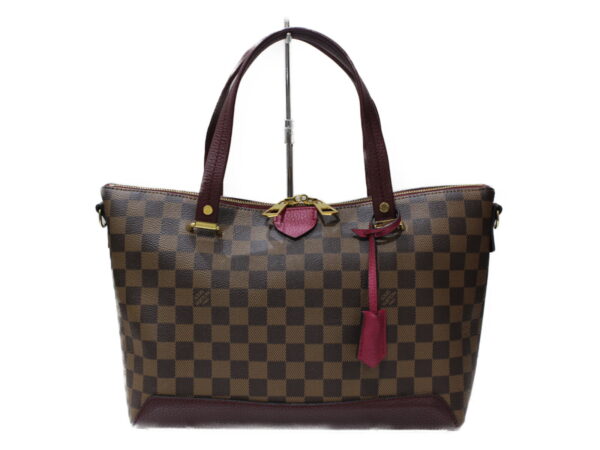 imgrc0079648816 Louis Vuitton Hyde Park Damier Handbag Fuchsia