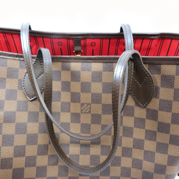 imgrc0079695537 Louis Vuitton Neverfull MM Tote Bag Damier Canvas Brown