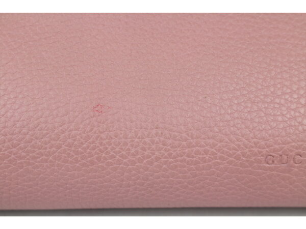 imgrc0079705423 Gucci Bamboo Leather Shoulder Bag Pink