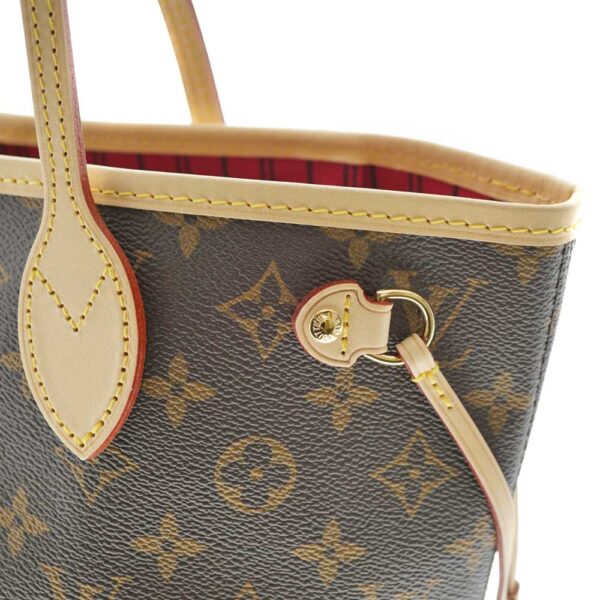 imgrc0079712096 Louis Vuitton Neverfull PM Monogram Canvas Tote Bag Brown Pink