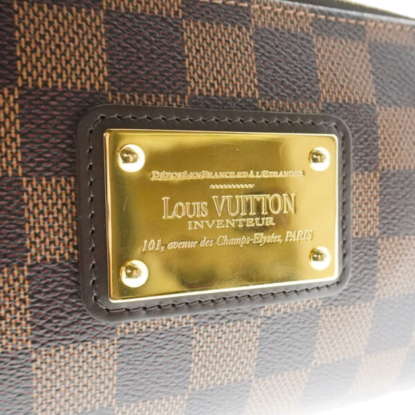 imgrc0079716609 Louis Vuitton Eva Damier Ebene Chain Shoulder Bag Brown