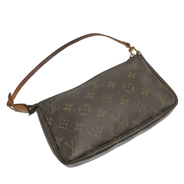 imgrc0079722391 Louis Vuitton Accessory Pouch Monogram Canvas Brown